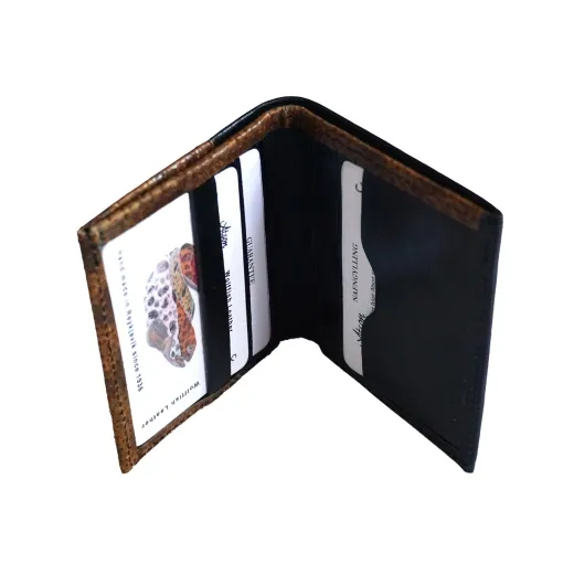 Leder Brieftasche - Kartenetui - V-300