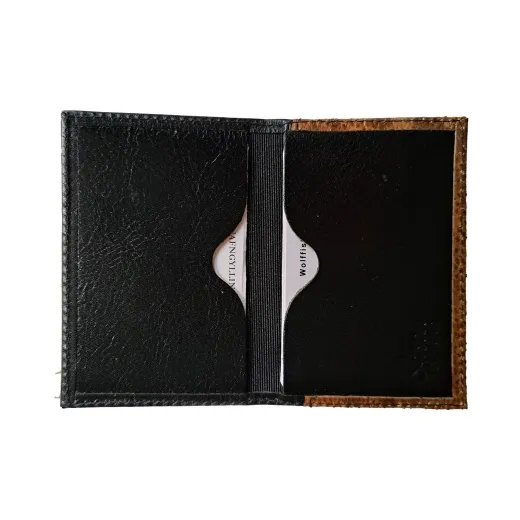 Leder Visitenkarten-Etui - Spjalda