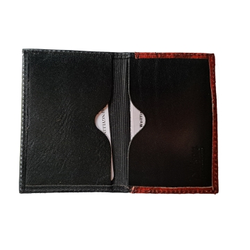 Leder Visitenkarten-Etui - Spjalda