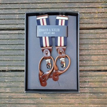 Hosenträger - zum Knöpfen und Clipsen