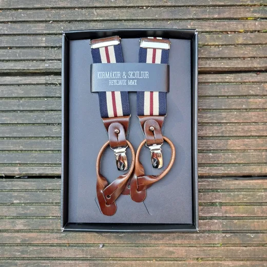 Hosenträger - zum Knöpfen und Clipsen