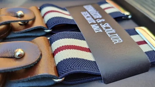 Hosenträger - zum Knöpfen und Clipsen