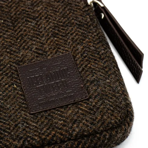 Schutzhülle für Tablet 13"/14" - Island Tweed - Braun-Schwarz