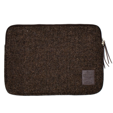 Schutzhülle für Tablet 15"/16" - Island Tweed - Braun-Schwarz