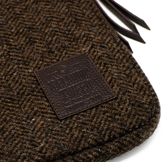 Schutzhülle für Tablet 15"/16" - Island Tweed - Braun-Schwarz