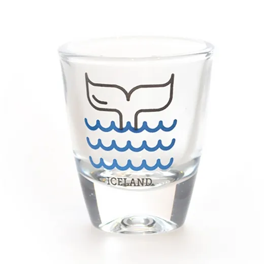 Schnapsglas - Walfluke - Schwanzflosse