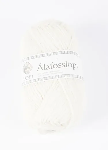 Álafosslopi - Farbnummer 0051 - weiß