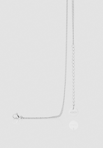 Isländische Halskette mit Bindrunenanhänger für Liebe – Edelstahl Charm