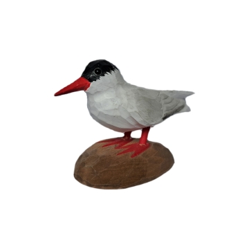 Isländischer Vogel - Küstenseeschwalbe Holzfigur