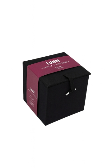 Mundgeblasene Weihnachtsbaumkugel aus Glas - Lundi - Papageientaucher