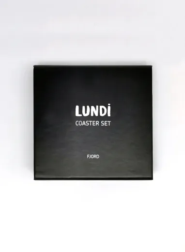 Untersetzer Set - 6 Stück - Papageientaucher Design