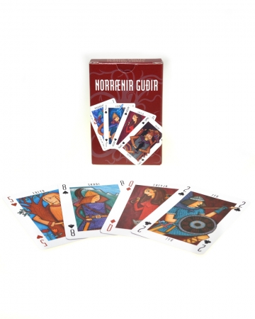 Spielkarten - Nordische Götter - Mythologie