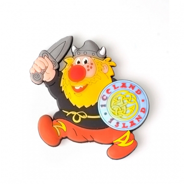 Geformter 3D-Magnet - Wikinger