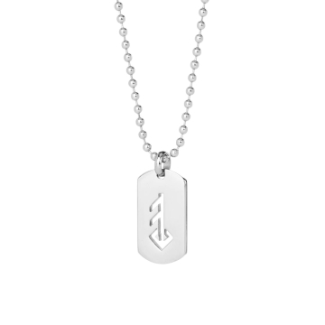 Edelstahl Kette mit Anhänger - Liebe