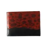 Leder-Brieftasche Aldó - Roter Seewolf