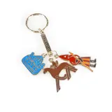 Schlüsselanhänger Island - Wikinger, Sleipnir, Wikingerschiff