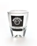 Shotglas - Brennivín - schwarzer Tod