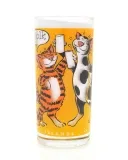 Trinkglas - Longdrinkglas - Katzen trinken Milch