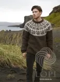 Strickanleitung Islandpullover - Sexblaðarós - Lopi 38-07