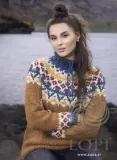 Strickanleitung Damen Islandpullover - Strickmuster Vestur - Lopi 41-06