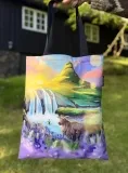 Tragetasche Kirkjufell – Baumwolltasche mit Island-Motiv