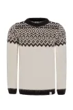 Herren / Damen Pullover Islandwolle - weiß