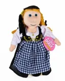Isländische Puppe - Frau in Nationaltracht - 24 cm