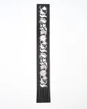 Lesezeichen Leder - Blumen