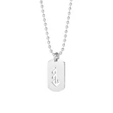 Edelstahl Kette mit Anhänger - Liebe