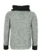 Isländischer Damen / Herren Pullover - grau schwarz