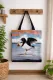 Tragetasche Papageientaucher in Eile - Baumwolltasche Puffin-Motiv