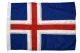 Offizielle Islandfahne - Genäht - 72 x 100 cm