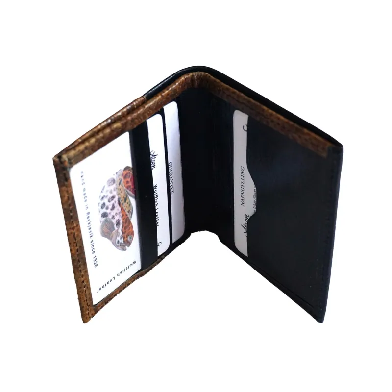 Leder Brieftasche - Kartenetui - V-300