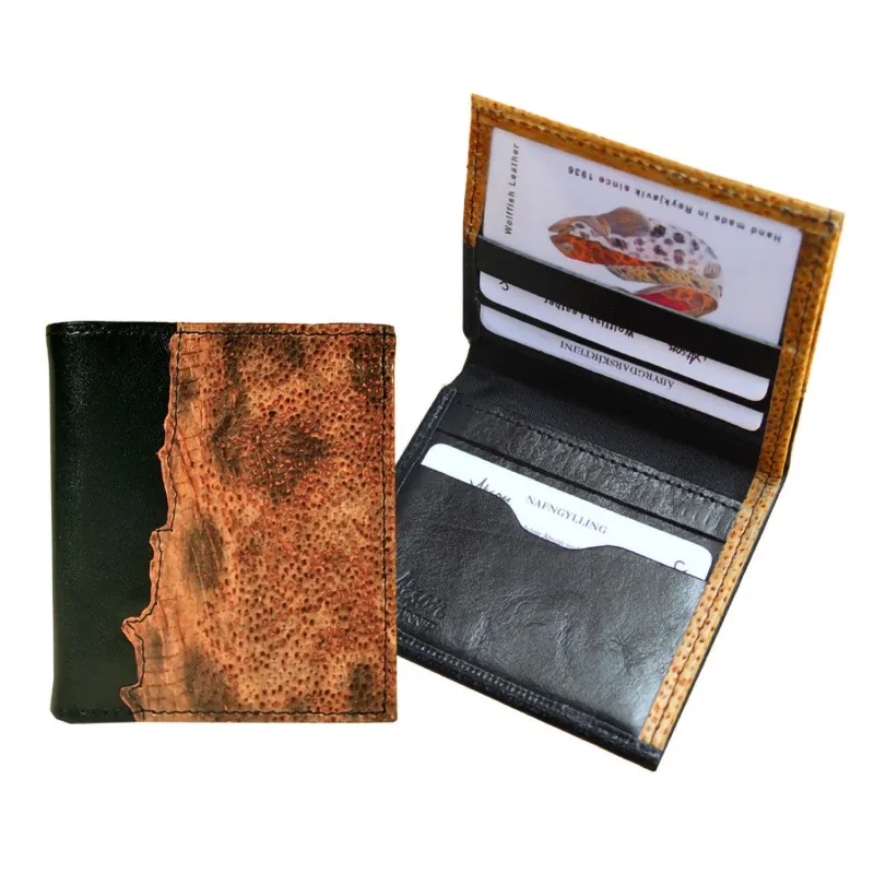 Leder Brieftasche - Kartenetui - V-300