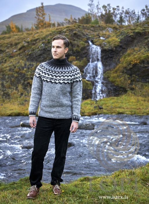 Strickanleitung Islandpullover - 9x - Lopi 39-03