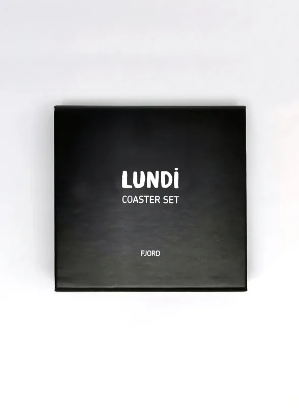 Untersetzer Set - 6 Stück - Papageientaucher Design