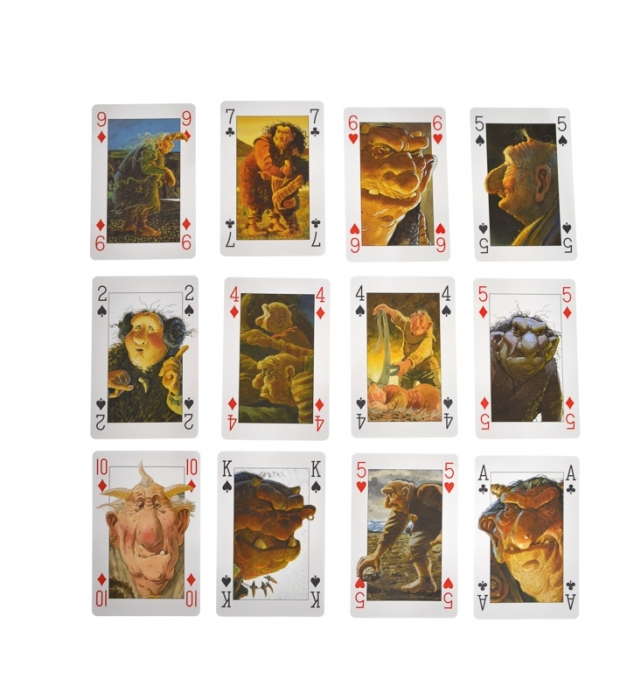 Island Spielkarten - Trolle