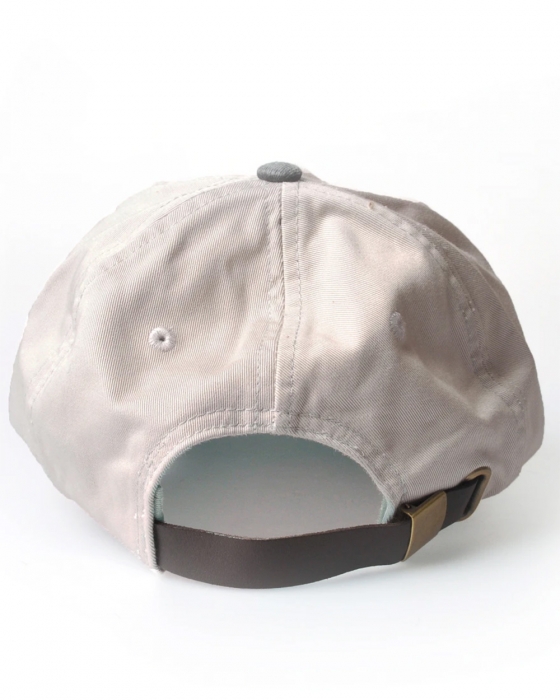 Basecap - Walbeobachtung in Island - beige-grau