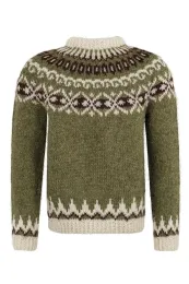 Islandpullover - Handgestrickt in Island - Grün