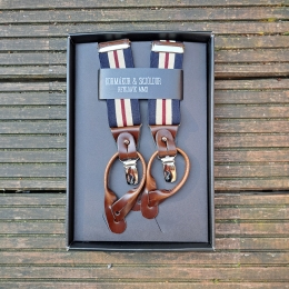 Hosenträger - zum Knöpfen und Clipsen