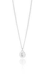 Isländische Halskette mit Bindrunenanhänger für Liebe – Edelstahl Charm