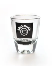 Shotglas - Brennivín - schwarzer Tod