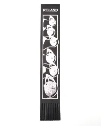 Lesezeichen Leder - Papageientaucher - Schwarz