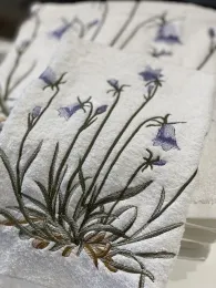 Gästehandtuch - Flora Islands - Glockenblume - Größe 40 x 70 cm